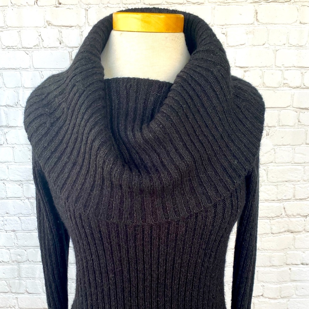 CLOTH by RD Grey Cowl-Neck Sweater